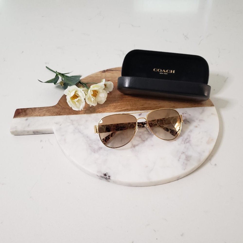 Coach Aviator Sunglasses